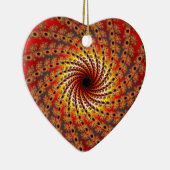 Terrapin Spin Fraktal Art Keramikornament (Rechts)