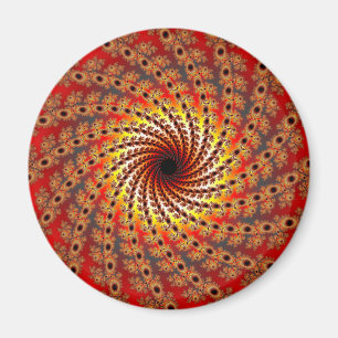 Terrapin Spin Fraktal Art Magnet