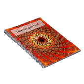 Terrapin Spin Fraktal Art Notizblock (Rechte Seite)