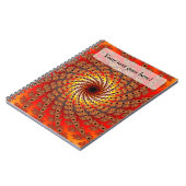 Terrapin Spin Fraktal Art Notizblock (Linke Seite)