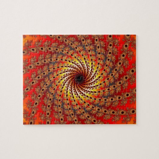 Terrapin Spin Fraktal Art Puzzle (Horizontal)