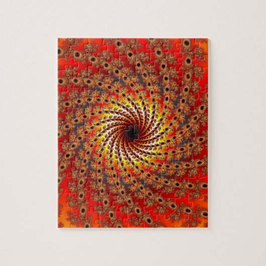 Terrapin Spin Fraktal Art Puzzle (Vertikal)