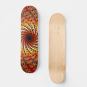 Terrapin Spin Fraktal Art Skateboard (Vorderseite)