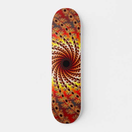 Terrapin Spin Fraktal Art Skateboard (Vorne)