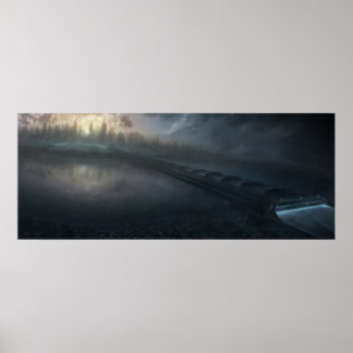 Terrapin-Stadt Poster