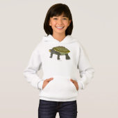 Terrapin (weiß) - Mädchen Hoodie (Vorne ganz)