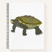 Terrapin (weiß) - Notizbuch (Vorderseite)