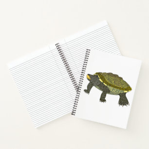 Terrapin (weiß) - Notizbuch