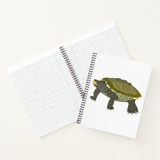Terrapin (weiß) - Notizbuch (Innenseite)