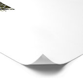 Terrapin (weiß) - Poster Druck (Ecke)