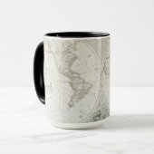 Terraqueous Kugel durch Samuel Dunn | 1787 Tasse (Vorderseite Links)