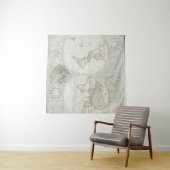 Terraqueous Kugel durch Samuel Dunn | 1787 Wandteppich (Beispiel (Horizontal))