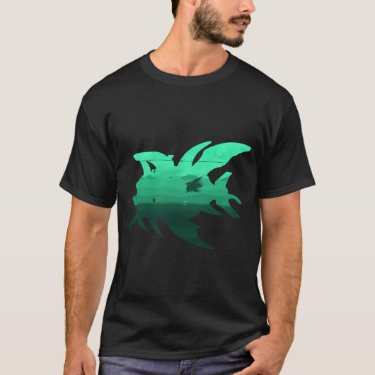 Terraria - Duke Fishron T-Shirt (Vorderseite)