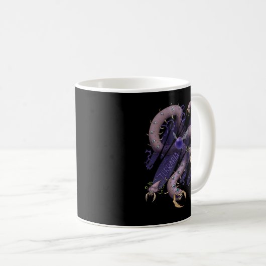 Terraria Eater von Shirts Kaffeetasse (VorderseiteRechts)