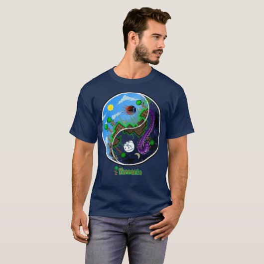 Terraria Night and Day T-Shirt (Vorne ganz)