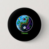 Terraria Night And Day T Shirt Button (Vorderseite)