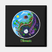 Terraria Night And Day T Shirt Magnet (Vorne)