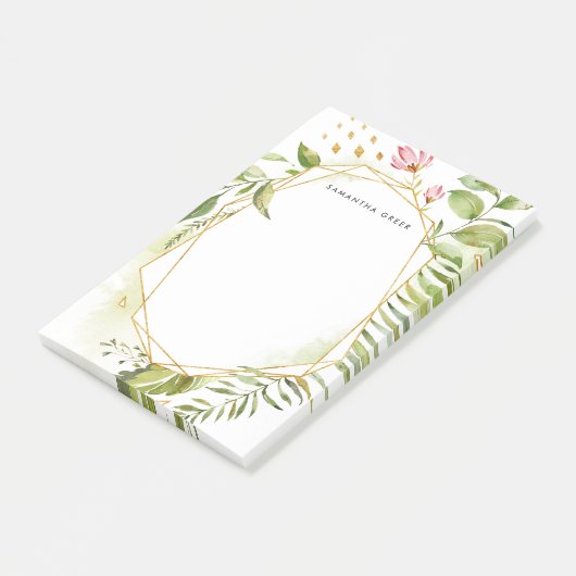 Terrarienrahmen | PERSONALISIERT Post-it Klebezettel (angewinkelt)