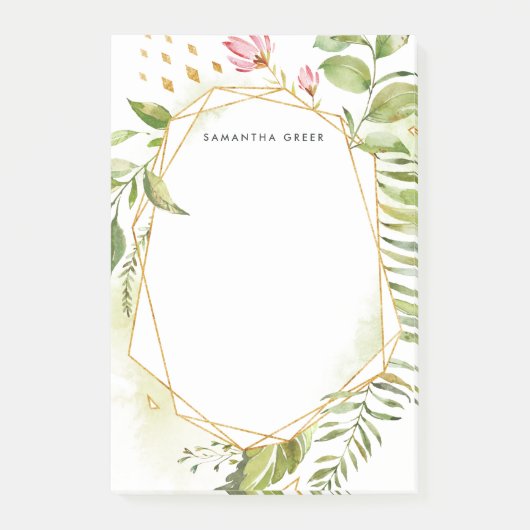 Terrarienrahmen | PERSONALISIERT Post-it Klebezettel (Vorderseite)