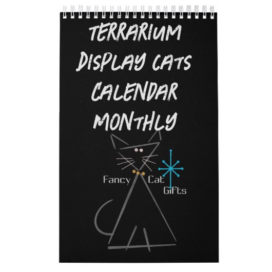Terrarium Display Cat Calendar Kalender (Titelbild)