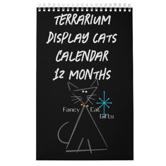 Terrarium Display Cat Calendar Kalender (Titelbild)