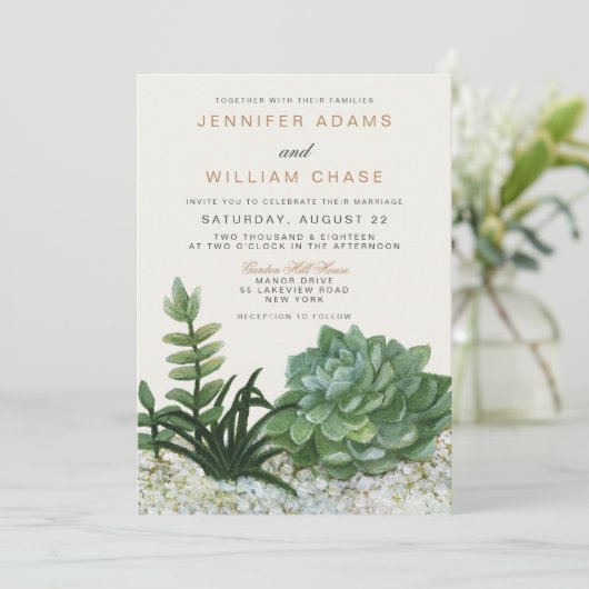 Terrarium Einladung (Stehend Vorderseite)