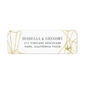 Terrarium | Geometrische Rücksendeadresse (Vorne)