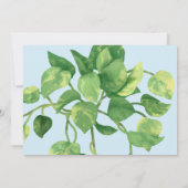 Terrarium-Party Einladung (Rückseite)