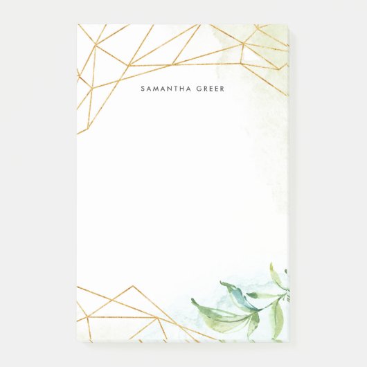 Terrarium Personalisiert Post-it Klebezettel (Vorderseite)