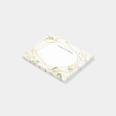 Terrarium Personalisiert Post-it Klebezettel (angewinkelt)