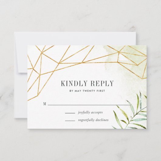 Terrarium RSVP Card (Vorderseite)