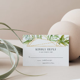 Terrarium RSVP Card
