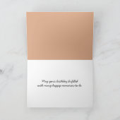 Terrarium und Kaktus zur Geburtstagswüste Karte (Innenseite)