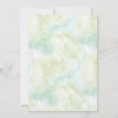 Terrarium Wedding Einladung (Rückseite)