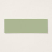 Terrarium Wedding Website Cards | Mini (Rückseite)