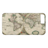 Terrarum Orbis Tabula Case-Mate iPhone Hülle (Rückseite (Horizontal))