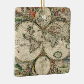 Terrarum Orbis Tabula Keramikornament (Rechts)