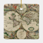 Terrarum Orbis Tabula Keramikornament (Rückseite)