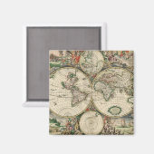 Terrarum Orbis Tabula Magnet (Vorderseite/Rückseite)