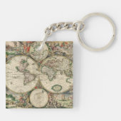 Terrarum Orbis Tabula Schlüsselanhänger (Rückseite)