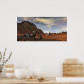 terrasierend poster (Küche)