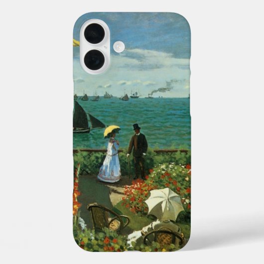 Terrasse am Meer von Claude Monet Case-Mate iPhone Hülle (Rückseite)