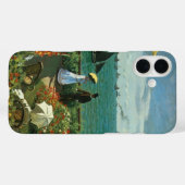 Terrasse am Meer von Claude Monet Case-Mate iPhone Hülle (Rückseite (Horizontal))