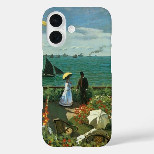 Terrasse am Meer von Claude Monet Case-Mate iPhone Hülle (Rückseite)