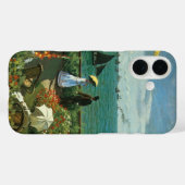 Terrasse am Meer von Claude Monet Case-Mate iPhone Hülle (Rückseite (Horizontal))