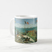 Terrasse am Meer von Claude Monet Kaffeetasse (Vorderseite Links)