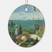 Terrasse am Meer von Claude Monet Keramikornament (Links)