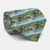 Terrasse am Meer von Claude Monet Krawatte (Gerollt)