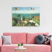 Terrasse am Meer von Claude Monet Leinwanddruck (Insitu (Wohnzimmer))