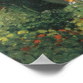 Terrasse am Meer von Claude Monet Poster (Ecke)